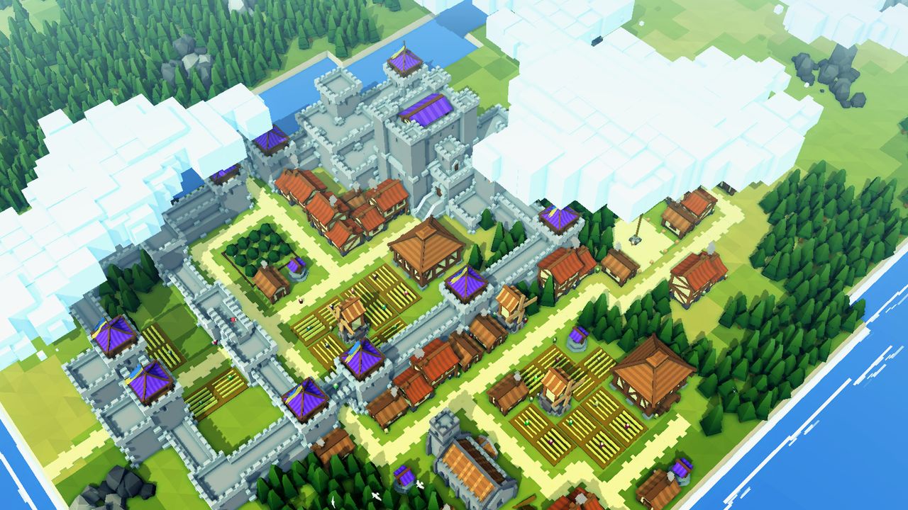 Kingdoms and castles как убрать камни