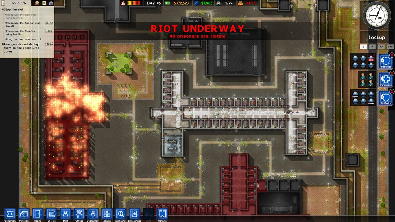 Prison architect как устроить заключенных на работу