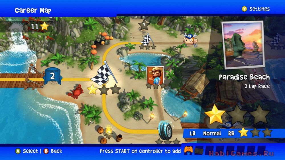 Beach buggy racing 2 island adventure есть ли русский язык