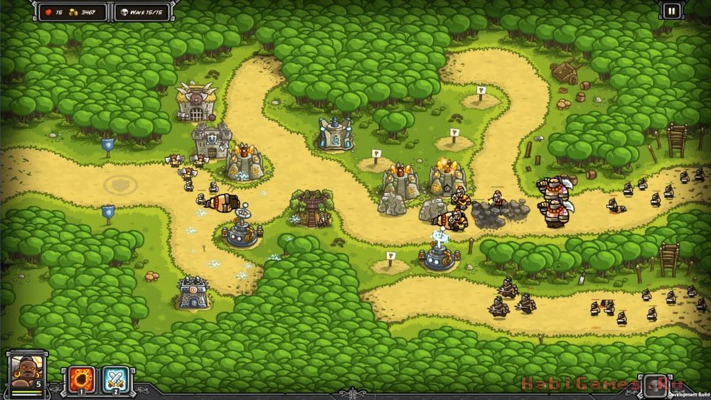 Kingdom rush прохождение 10 уровень