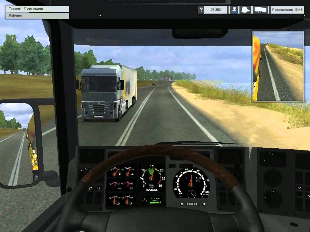 Игры симулятор евро грузовик. Евро трак симулятор 1. Euro Truck Simulator 2008. Симулятор дальнобойщики 2008. Euro Truck Simulator 1 2008.