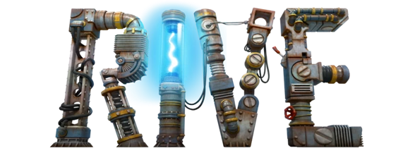 RIVE: Wreck, Hack, Die, Retry! Логотип