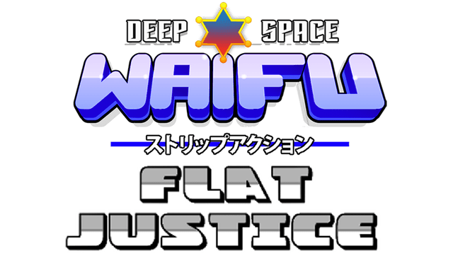 Deep Space Waifu: FLAT JUSTICE Логотип