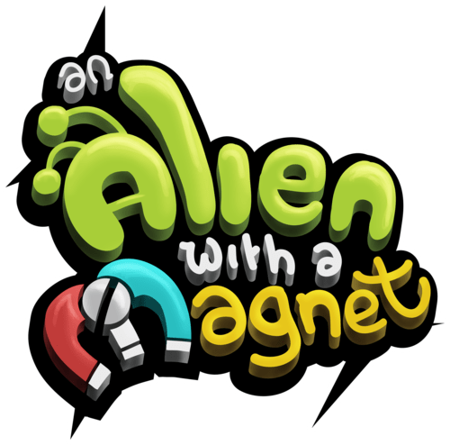 An Alien with a Magnet Логотип