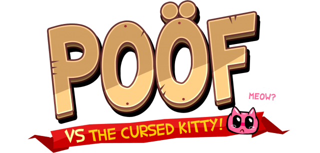 Poof vs The Cursed Kitty Логотип
