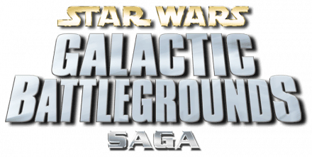 STAR WARS Galactic Battlegrounds Saga Логотип