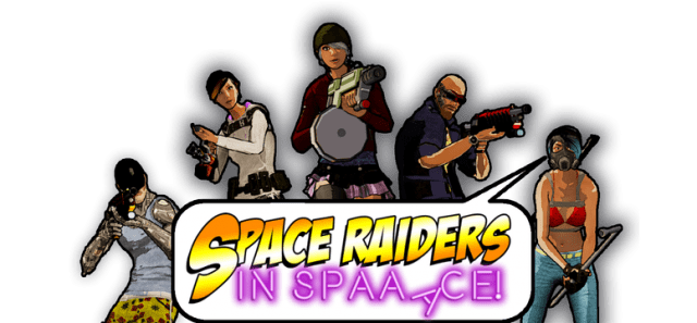 Space Raiders in Space Логотип