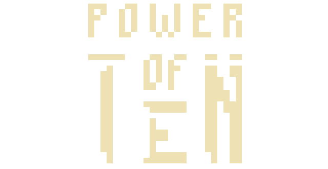 Power of Ten Логотип