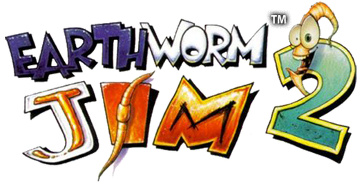 Earthworm Jim 2 Логотип