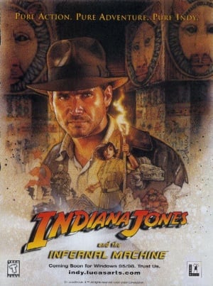 Indiana Jones and the Infernal Machine Постер