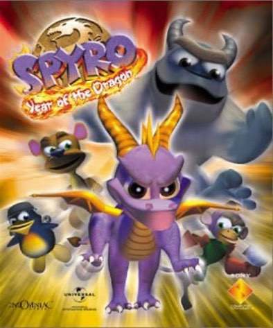 Spyro 3 - Year of the Dragon Постер