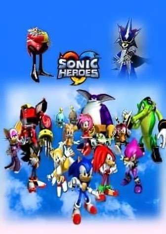 Sonic Heroes HD Постер