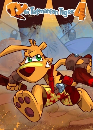 TY the Tasmanian Tiger 4 Постер