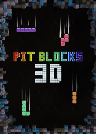 Pit Blocks 3D Постер