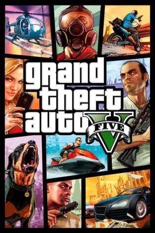 Grand Theft Auto 5 Постер