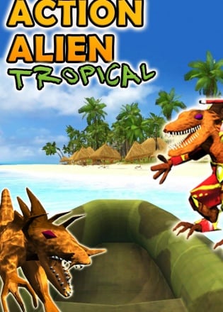 Action Alien: Tropical Постер