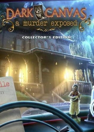 Dark Canvas: A Murder Exposed Collector's Edition Постер