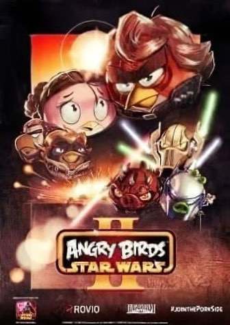 Angry Birds Star Wars 2 Постер