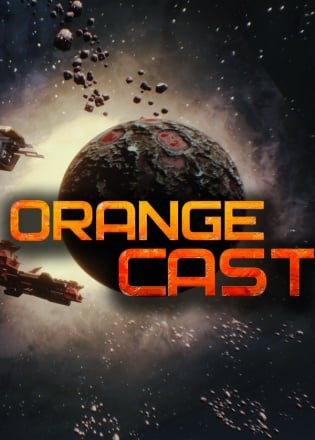 Orange Cast: Sci-Fi Space Action Game Постер