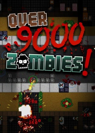 Over 9000 Zombies! Постер