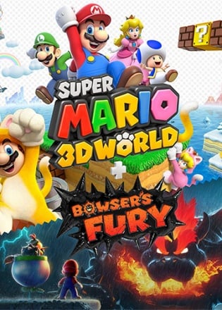 Super Mario 3D World + Bowser's Fury Постер