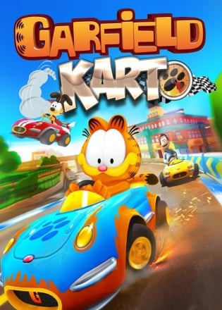 Garfield Kart Постер