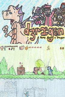 DRAGON: A Game About a Dragon Постер