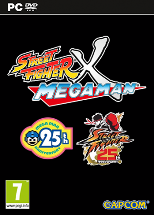 Street Fighter x Mega Man Постер