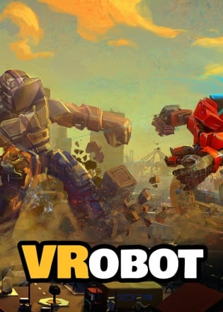 VRobot: VR Giant Robot Destruction Simulator Постер