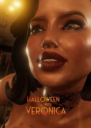 Halloween with Veronica Постер