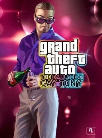 GTA 4 : The Ballad of Gay Tony Постер
