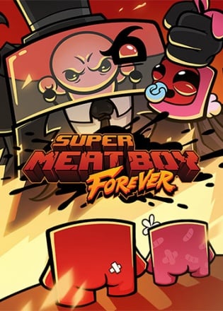 Super Meat Boy Forever Постер