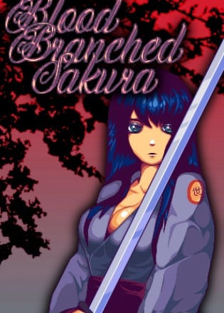 Blood Branched Sakura Постер