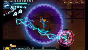 Скриншоты игры Azure Striker Gunvolt