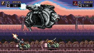 Скриншоты игры Blazing Chrome