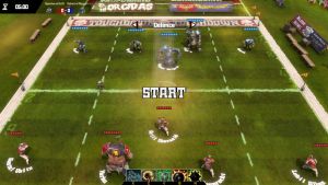 Скриншоты игры Blood Bowl Death Zone