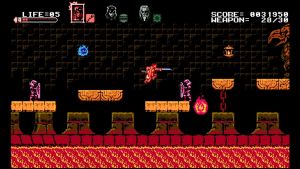 Скриншоты игры Bloodstained: Curse of the Moon