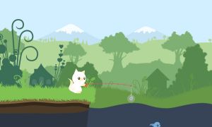 Скриншоты игры Cat Goes Fishing