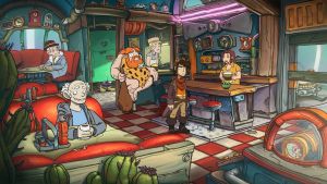 Скриншоты игры Deponia Doomsday