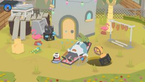 Скриншоты игры Donut County