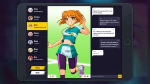 Скриншоты игры Football Girls: Dream Team