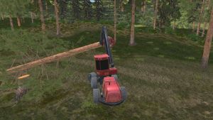 Скриншоты игры Forest Harvester Tractor 3D