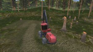 Скриншоты игры Forest Harvester Tractor 3D