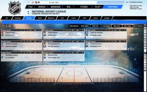 Скриншоты игры Franchise Hockey Manager 5