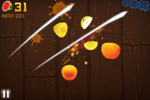 Скриншоты игры Fruit Ninja HD