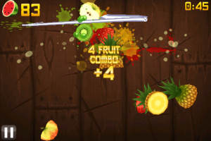 Скриншоты игры Fruit Ninja HD