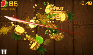 Скриншоты игры Fruit Ninja HD