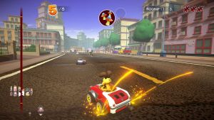 Скриншоты игры Garfield Kart - Furious Racing