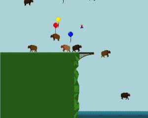 Скриншоты игры Jump Off The Bridge