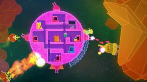 Скриншоты игры Lovers in a Dangerous Spacetime